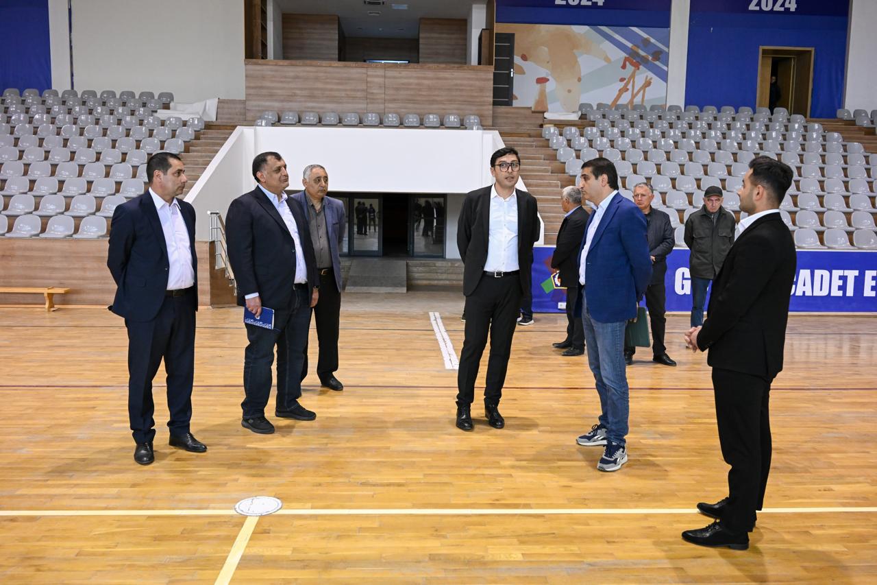 Fərid Qayıbov III MDB Oyunlarına hazırlıq işləri ilə bağlı idman obyektlərinə baxış keçirib
